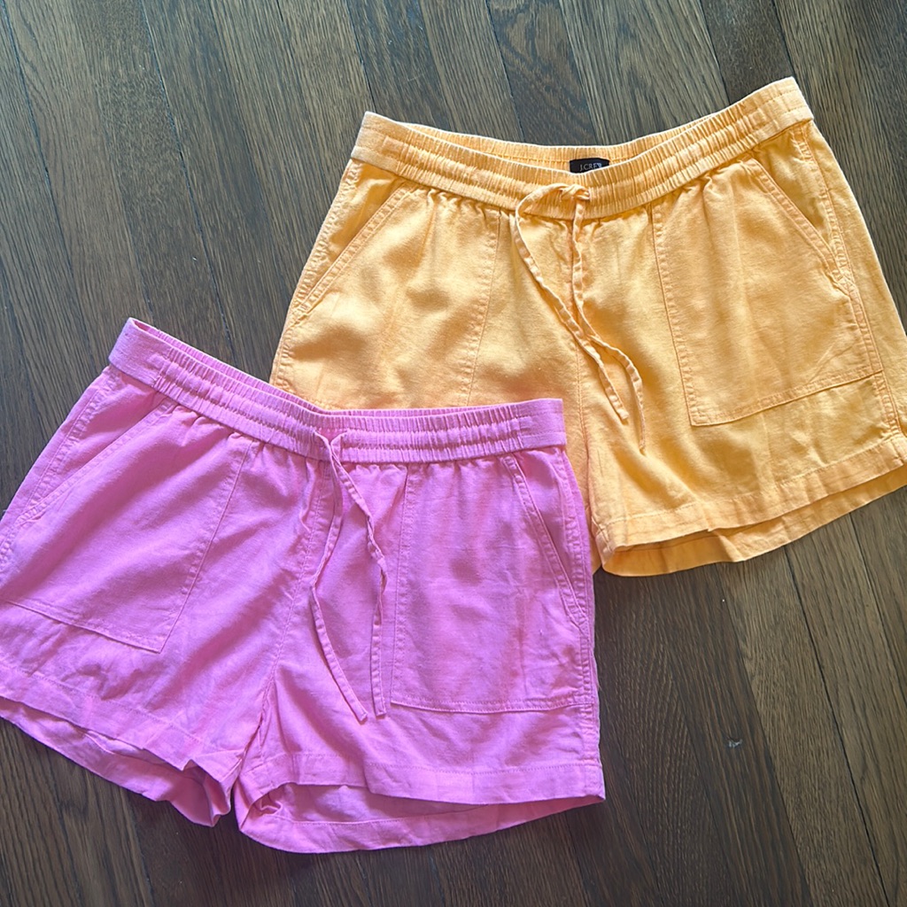 Bundle Linen-Blend Drawstring Short
